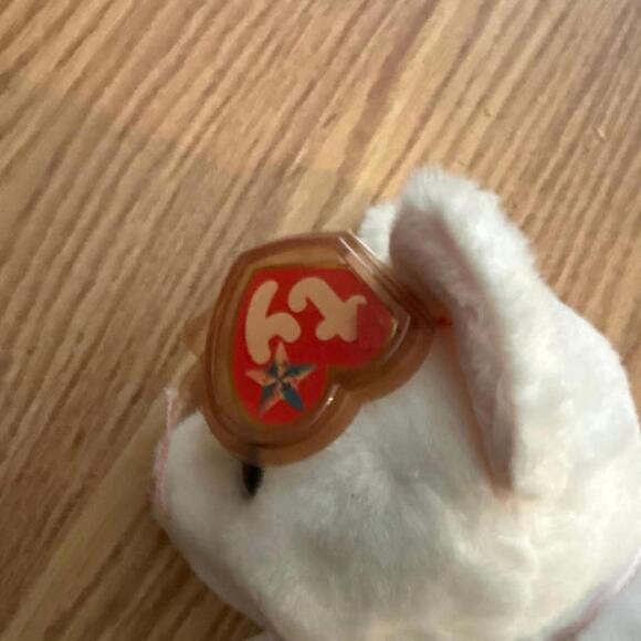 Ty Beanie Baby - FANCY the White Cat (7 Inch) - Picture 4 of 9